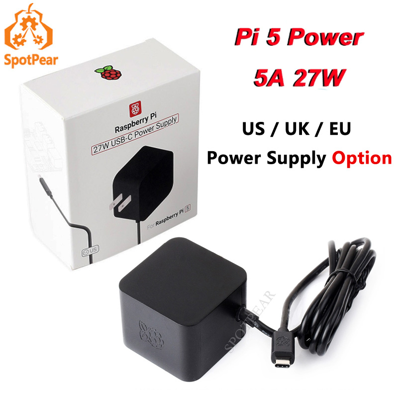 Raspberry Pi 5 8Gb Board - Alimentation officielle d'origine pour Raspberry Pi